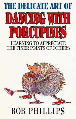 Portada de The delicate art of dancing with porcupines