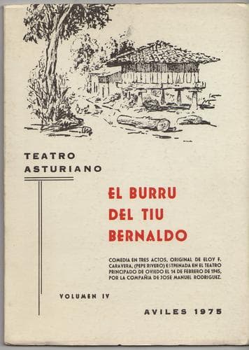 Portada de El burru del tiu Bernaldo