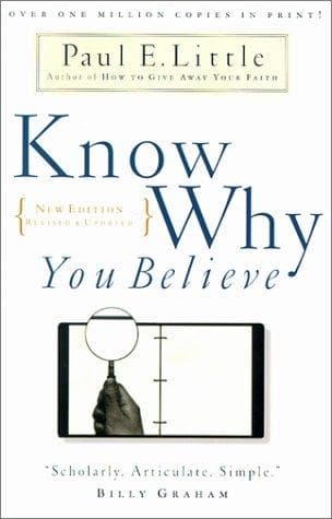 Portada de Know why you believe