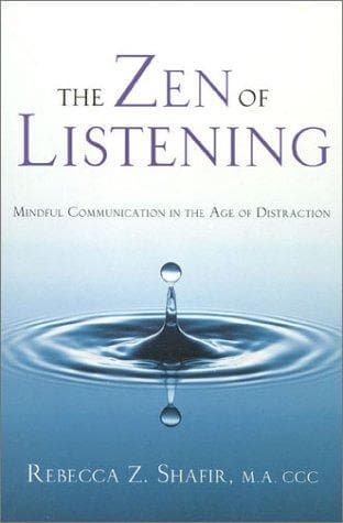 Portada de The zen of listening