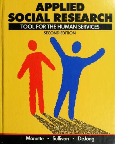 Portada de Applied social research