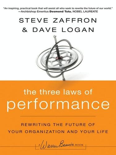 Portada de The Three Laws of Performance