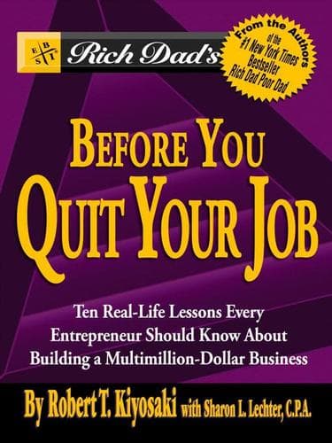 Portada de Rich Dad's Advisors®: Before You Quit Your Job