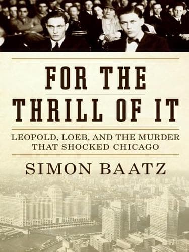 Portada de For the Thrill of It