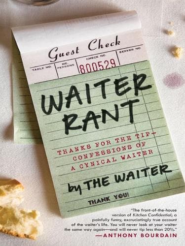 Portada de Waiter Rant