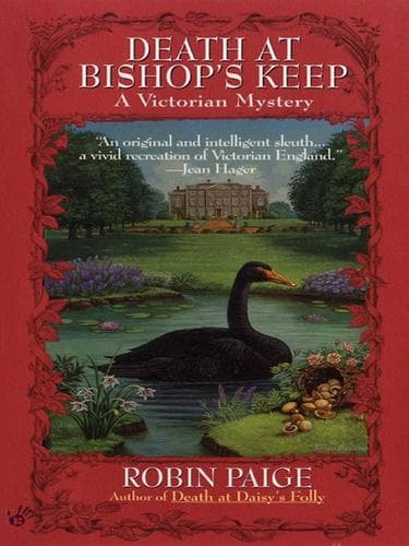 Portada de Death at Bishop's Keep