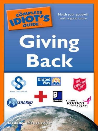 Portada de The Complete Idiot's Guide to Giving Back