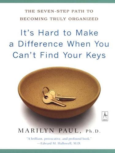 Portada de It's Hard to Make a Difference When You Can't Find Your Keys