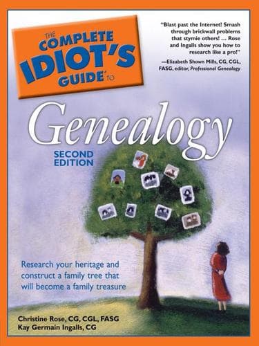 Portada de The Complete Idiot's Guide to Genealogy