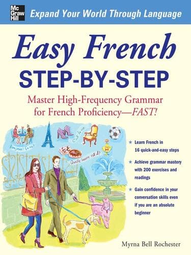 Portada de Easy French Step-by-Step