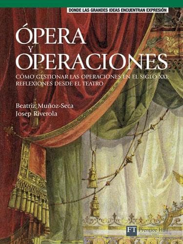 Portada de Opera y Operaciones