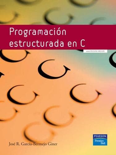 Portada de Programacion estructurada en C