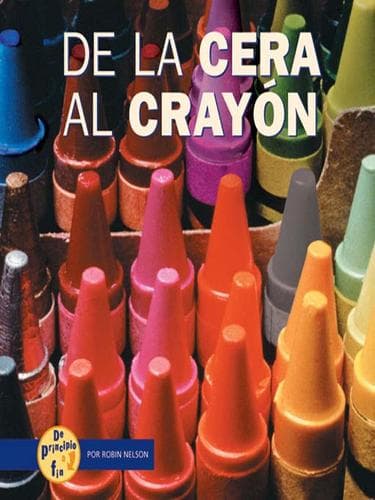 Portada de De la cera al crayon (From Wax to Crayon)