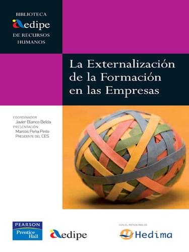 Portada de La Externalizacion De La Formacion En Las Empresas