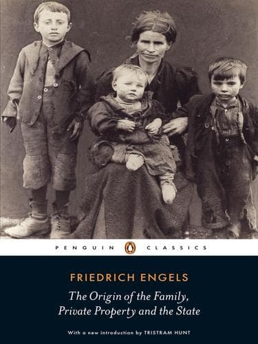 Portada de The Origin of the Family, Private Property and the State