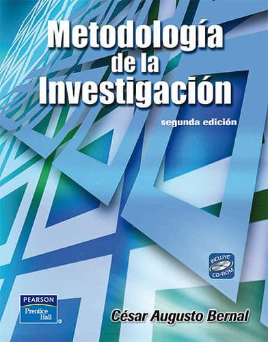 Portada de Metodologia de la investigacion