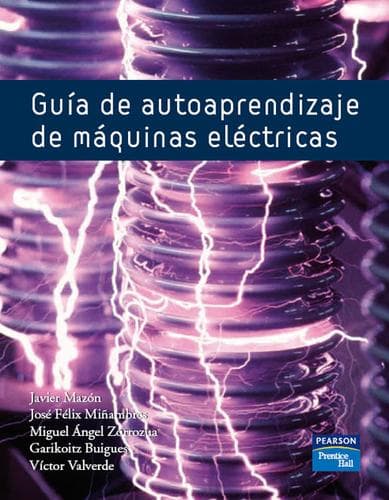 Portada de Guia de autoaprendizaje de maquinas electricas