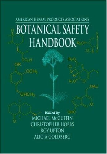 Portada de American Herbal Products Association's botanical safety handbook