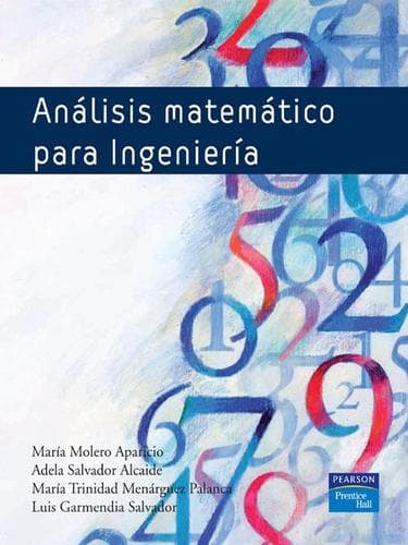 Portada de Analisis matematico para Ingenieria