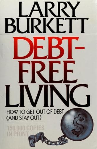 Portada de Debt-free living