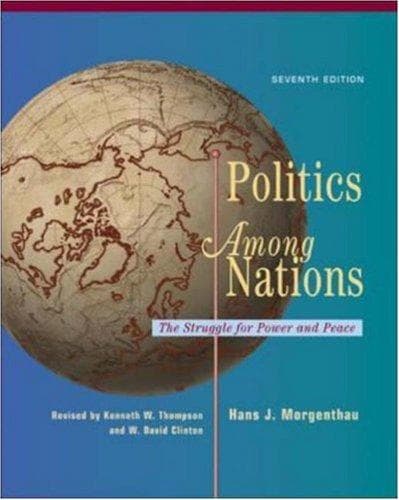Portada de Politics among nations
