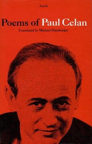 Portada de Poems of Paul Celan