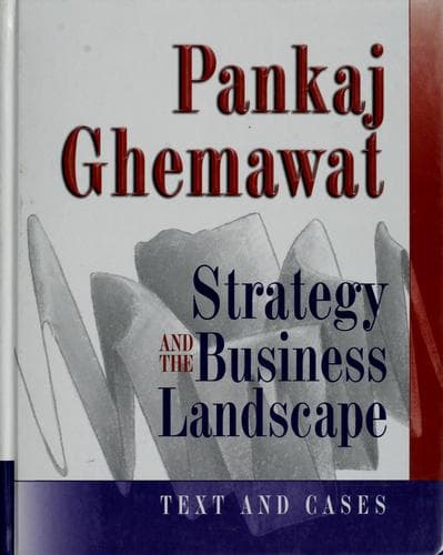 Portada de Strategy and the business landscape