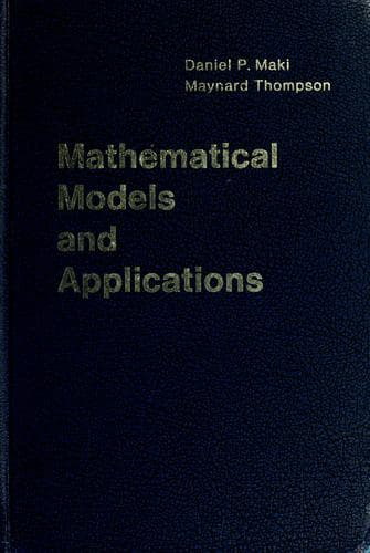 Portada de Mathematical models and applications