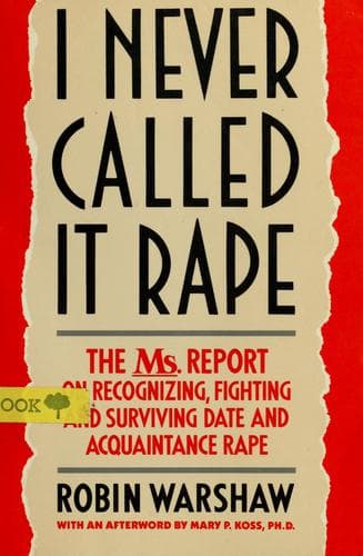 Portada de I never called it rape