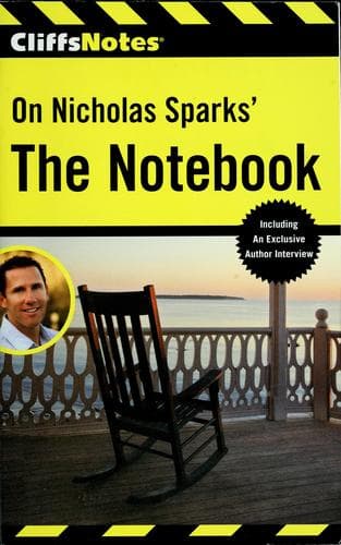 Portada de CliffsNotes on Nicholas Sparks' The notebook