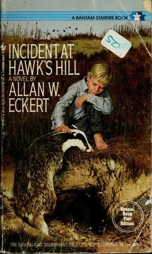 Portada de Incident at Hawk's Hill