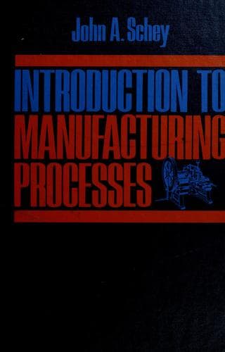 Portada de Introduction to manufacturing processes