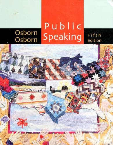 Portada de Public speaking