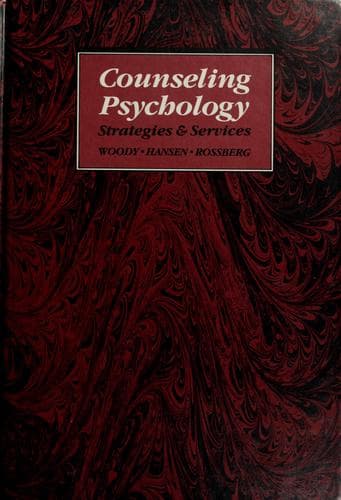 Portada de Counseling psychology