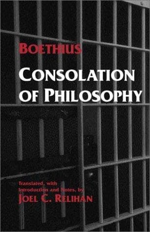 Portada de Consolation of philosophy