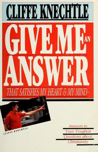 Portada de Give me an answer that satisfies my heart and my mind
