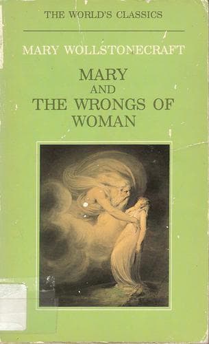 Portada de MARY AND THE WRONGS OF WOMAN