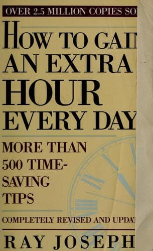 Portada de How to gain an extra hour every day