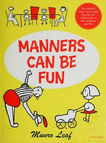 Portada de Manners Can Be Fun