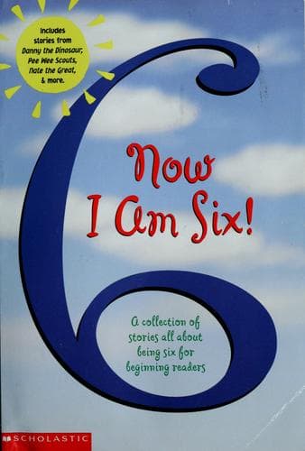 Portada de Now I am six