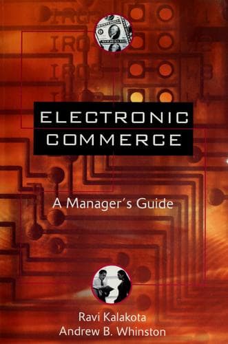 Portada de Electronic commerce