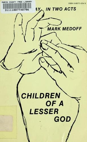 Portada de Children of a lesser god