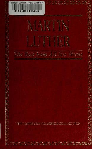 Portada de Martin Luther