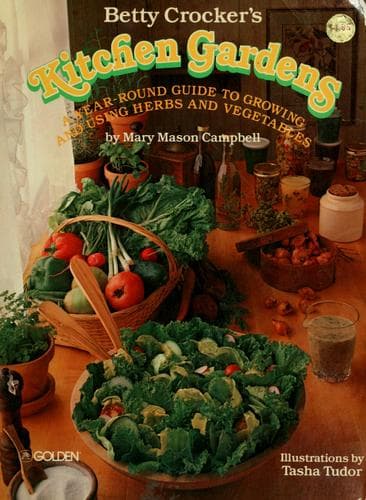 Portada de Betty Crocker's Kitchen Gardens.