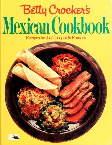Portada de Betty Crocker's Mexican cookbook