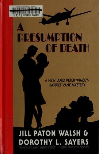 Portada de A presumption of death