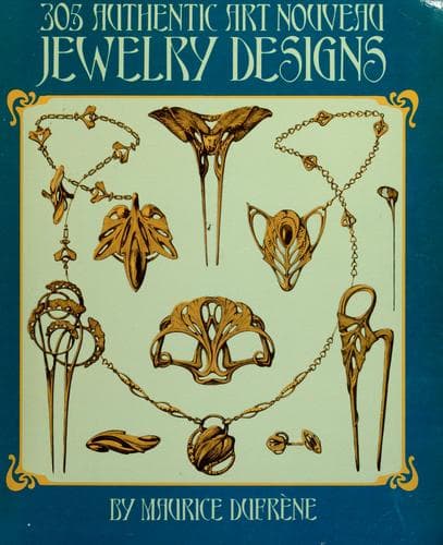 Portada de 305 authentic Art Nouveau jewelry designs