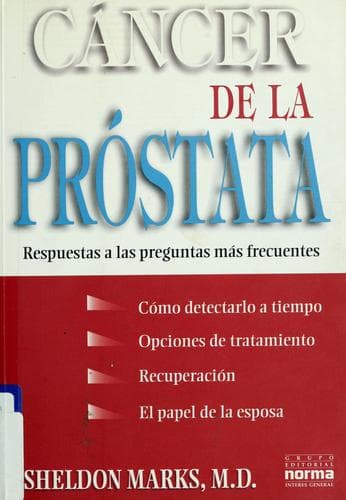 Portada de Cáncer de la próstata