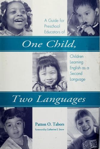 Portada de One child, two languages