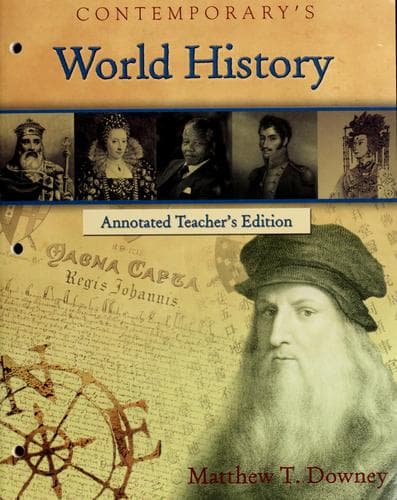 Portada de Contemporary's world history